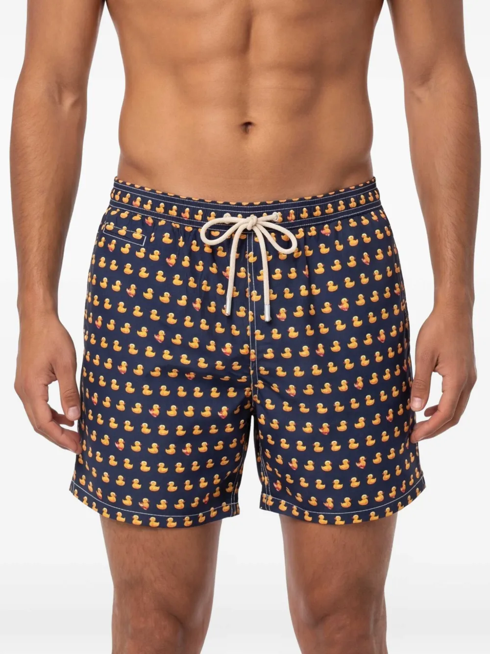 MC2 Saint Barth Zwembroek met print Blauw