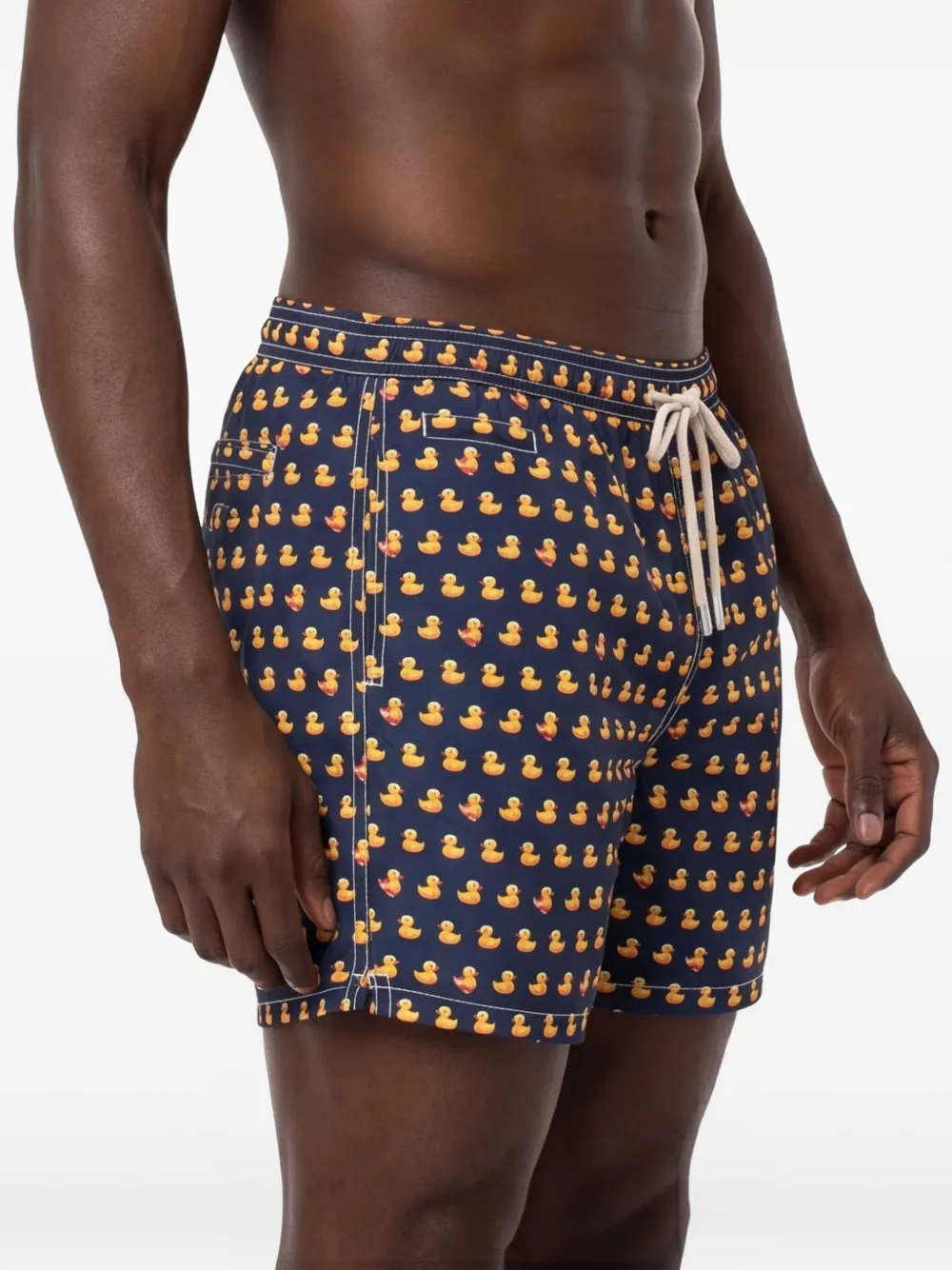 MC2 Saint Barth Zwembroek met print Blauw