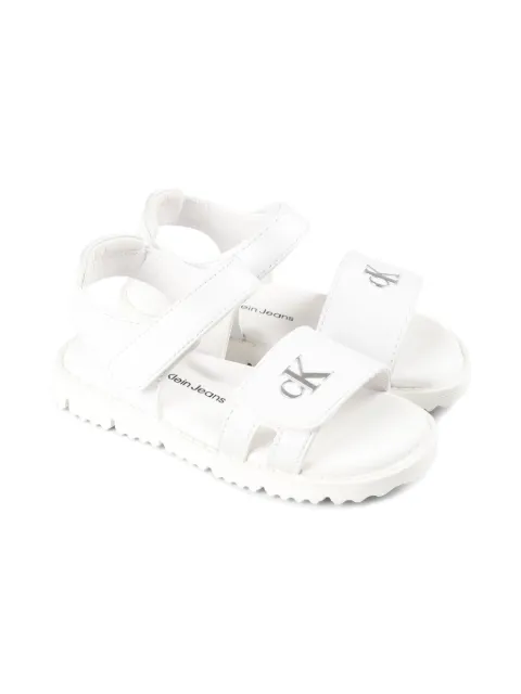 Calvin Klein Kids touch-strap sandals 