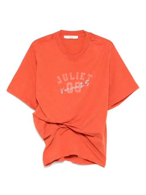 Tela wrap printed T-shirt 