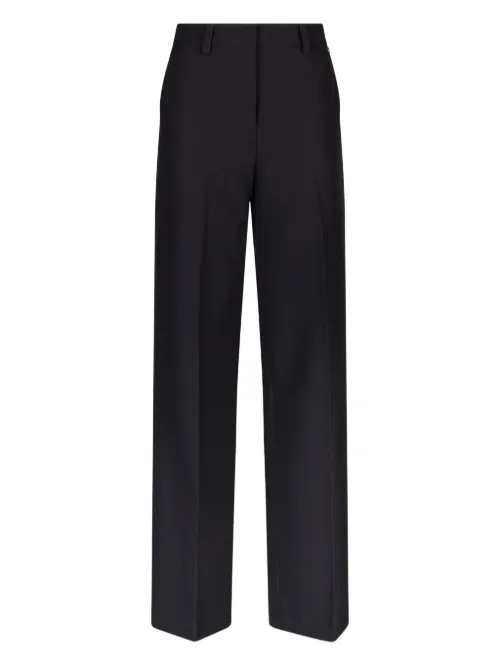 Pantalon palazzo à plis marqués - LIU JO - Modalova