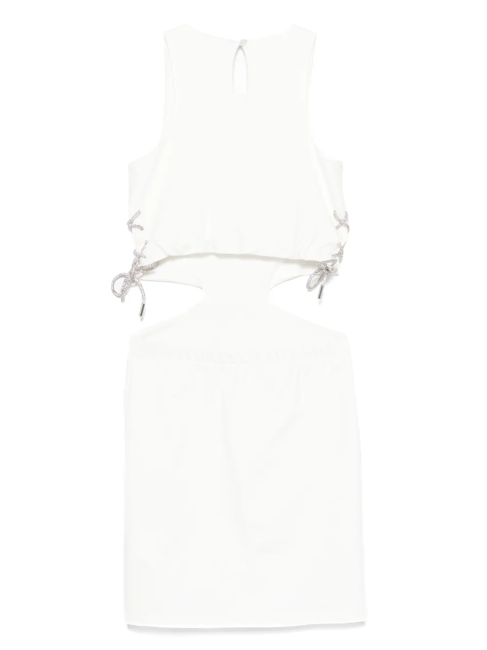Miss Grant Kids Jurk verfraaid met kristallen FIORDILATTE WHITE