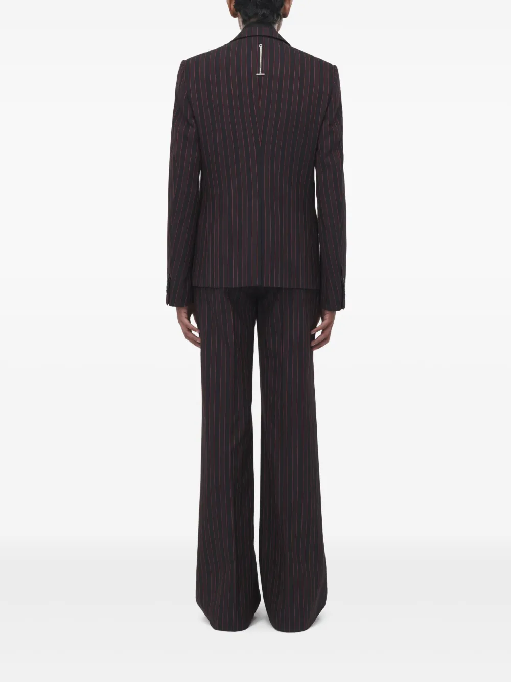 Alexander McQueen striped blazer Zwart