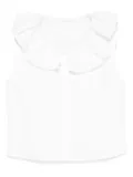 Miss Grant Kids poplin blouse - White