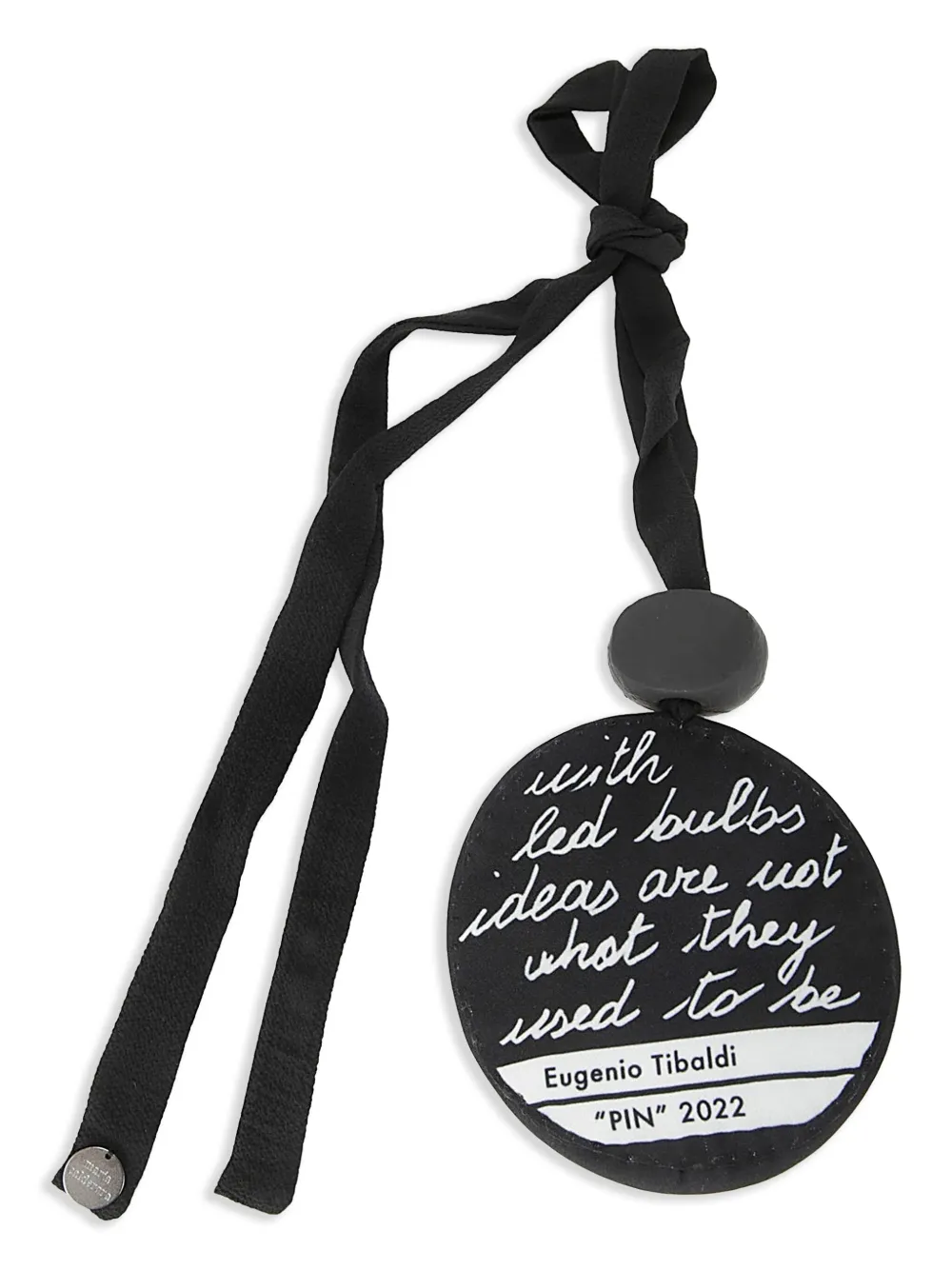 Maria Calderara pendant necklace | Black | Image 1