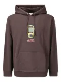 Gramicci graphic-print hoodie - Brown