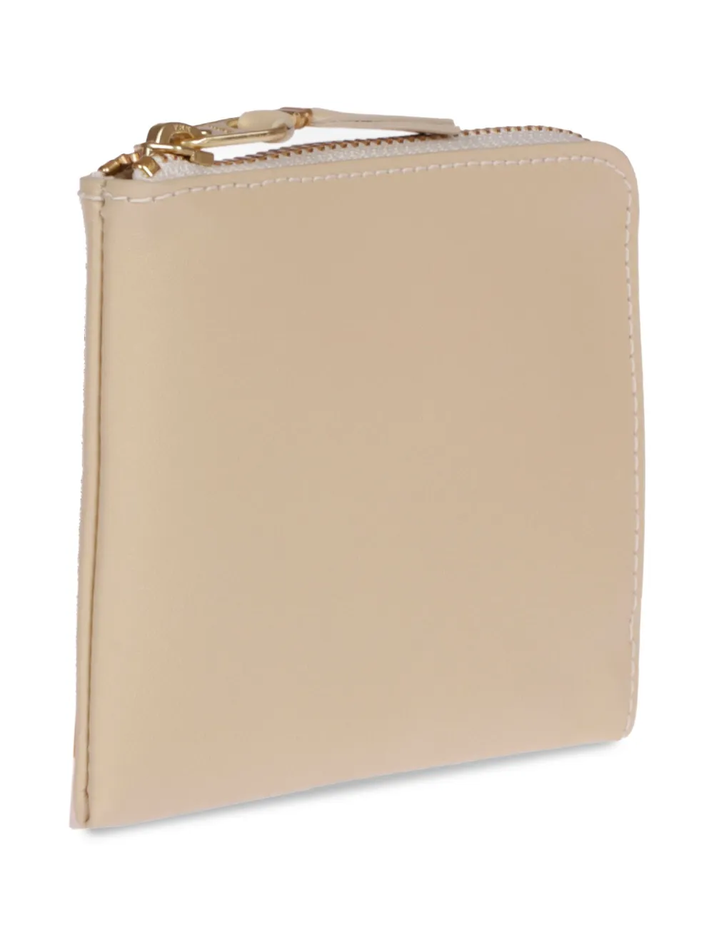 Comme Des Garçons Wallet portemonnee van leer Beige