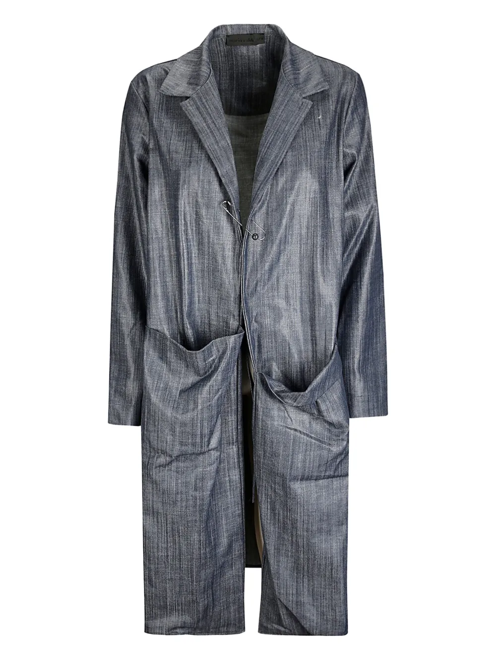 Maria Calderara chambray coat | Blue | Image 1