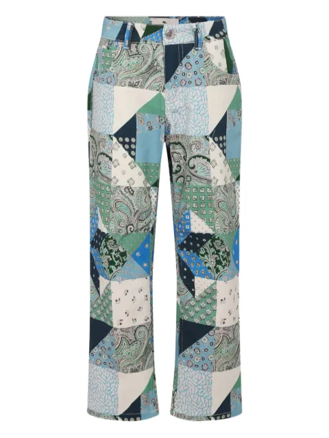 ETRO KIDS patchwork-print trousers 