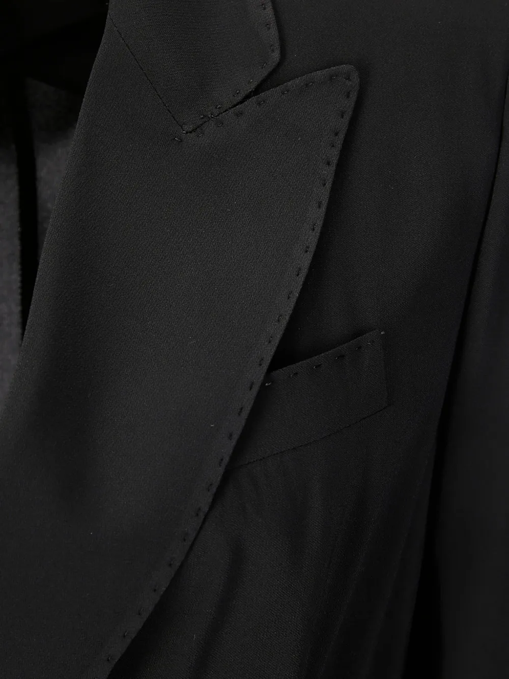 Alberto Biani Blazer met dubbele rij knopen Zwart
