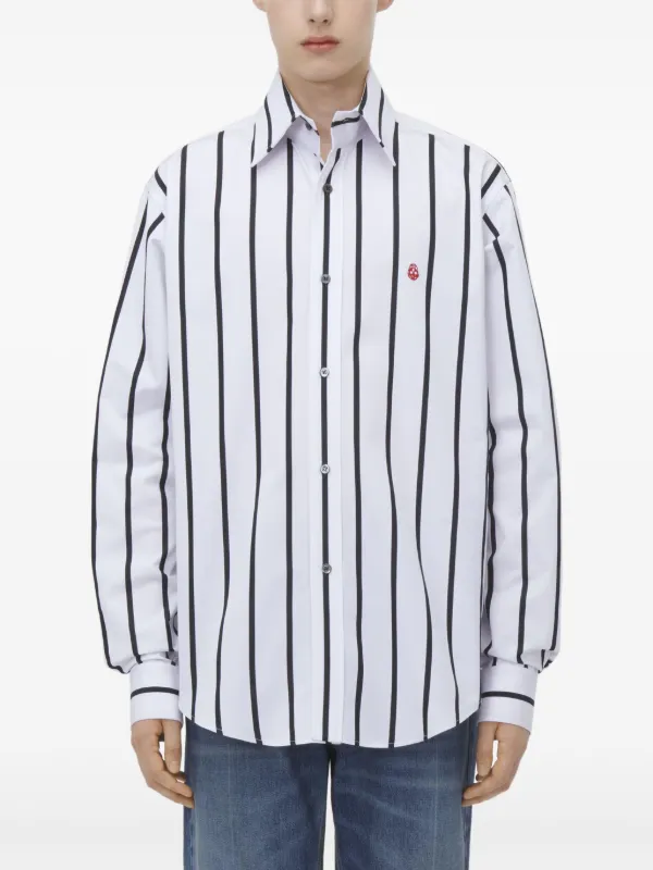 Alexander McQueen コットン シャツ | ホワイト | FARFETCH JP