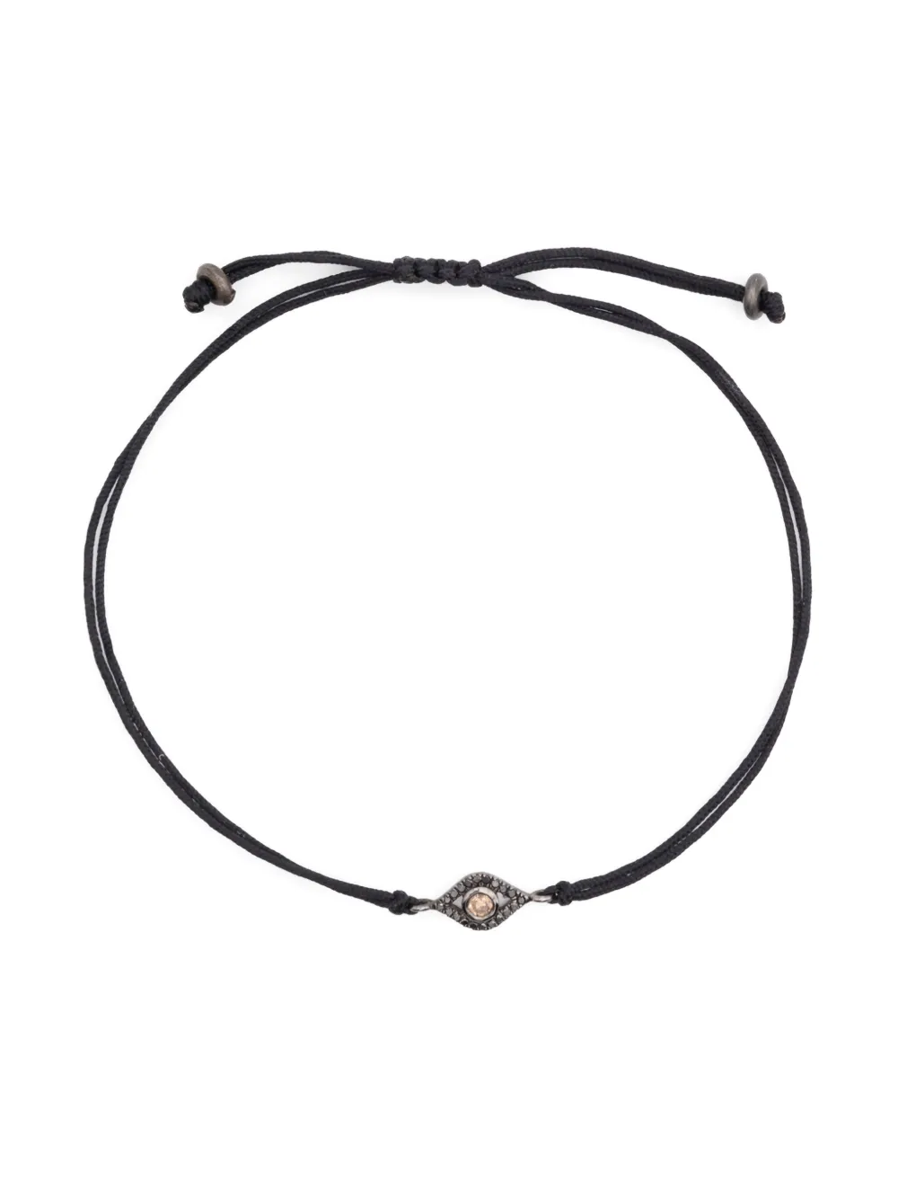 Anil Arjandas mini Evil Eye bracelet | Black | Image 1