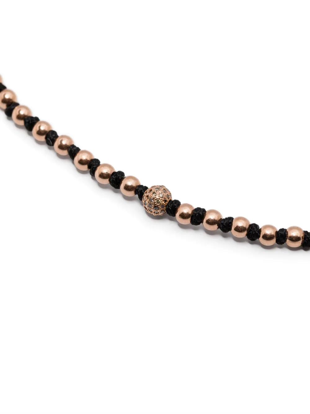 Anil Arjandas Bracciale Ball-Rose in oro rosa 18 carati con diamanti | Image 2