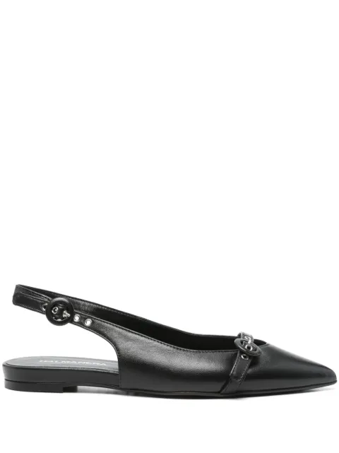 Halmanera flats con logo estampado