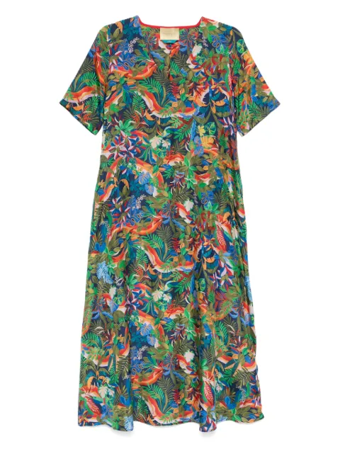 Momoni vestido midi Carnaval