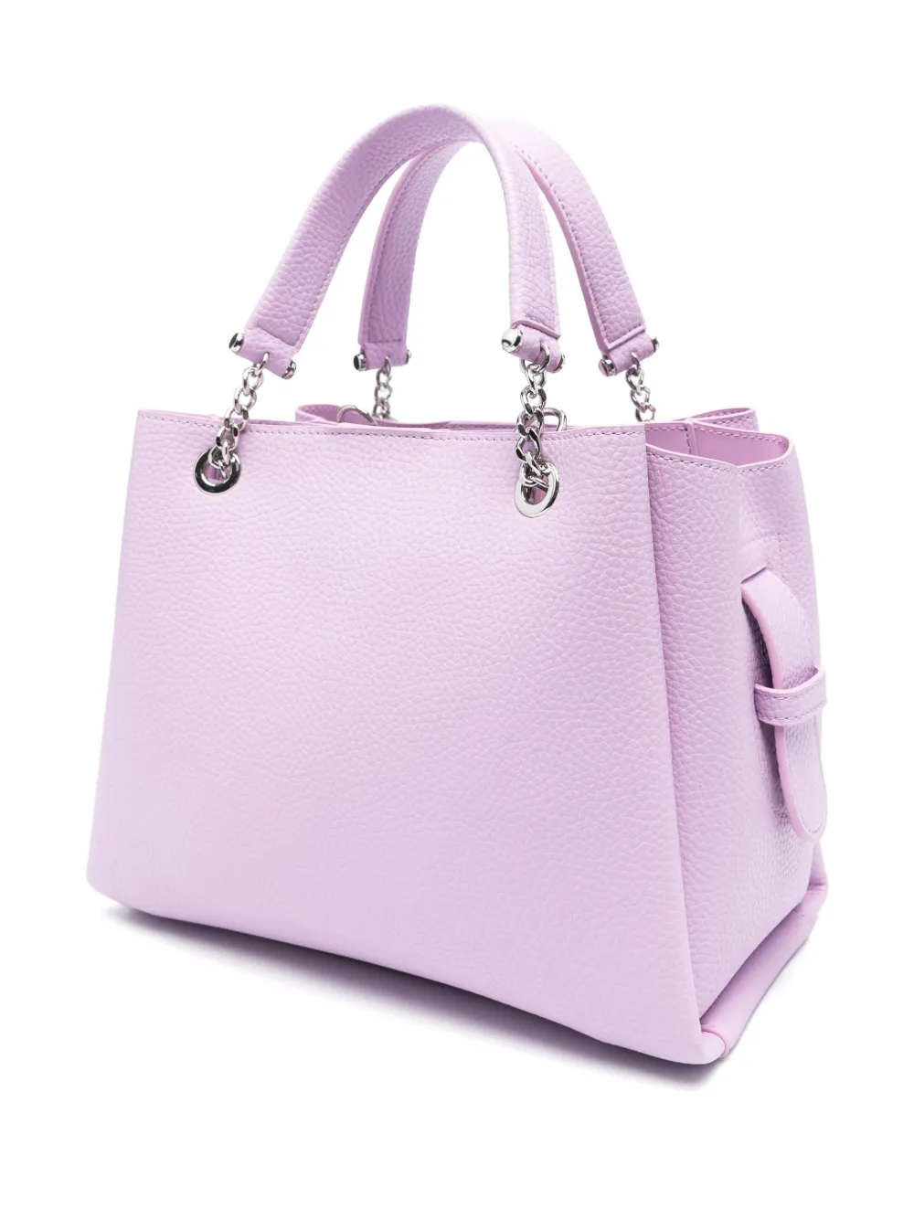 Emporio Armani Shopper met logo Paars
