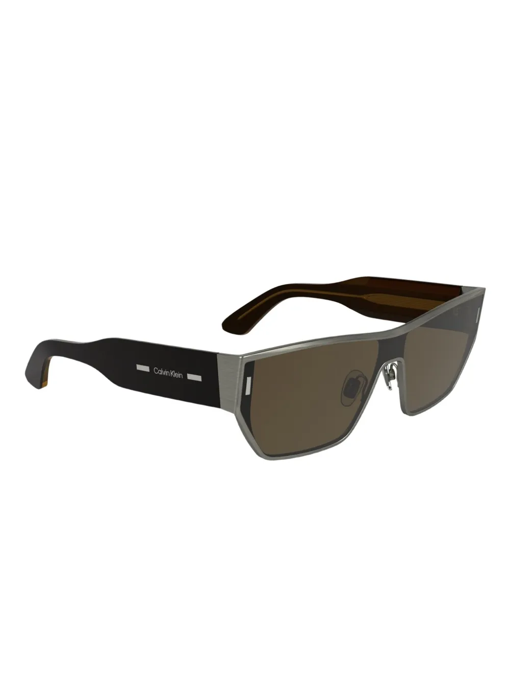 Calvin Klein geometric-frame sunglasses | Men | Image 2