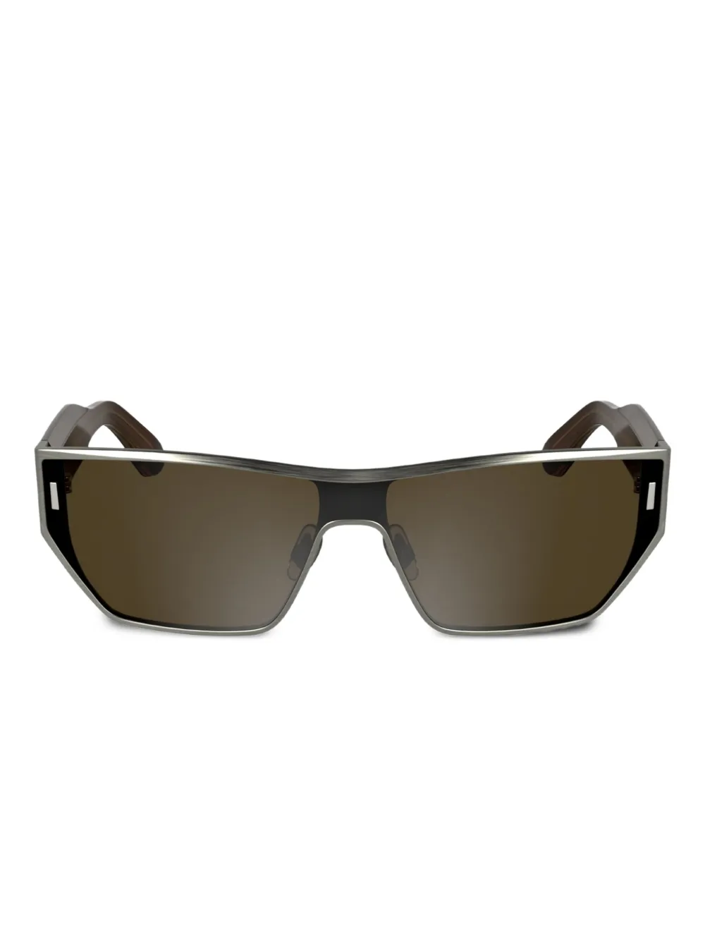 Calvin Klein geometric-frame sunglasses | Black | Image 1