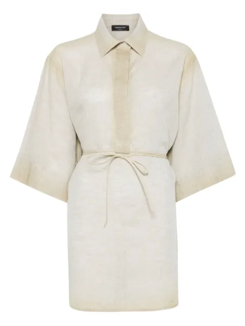 Fabiana Filippi linen tunic top