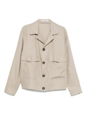 Montecarlo TAGLIATORE Jacket Blue/Brown