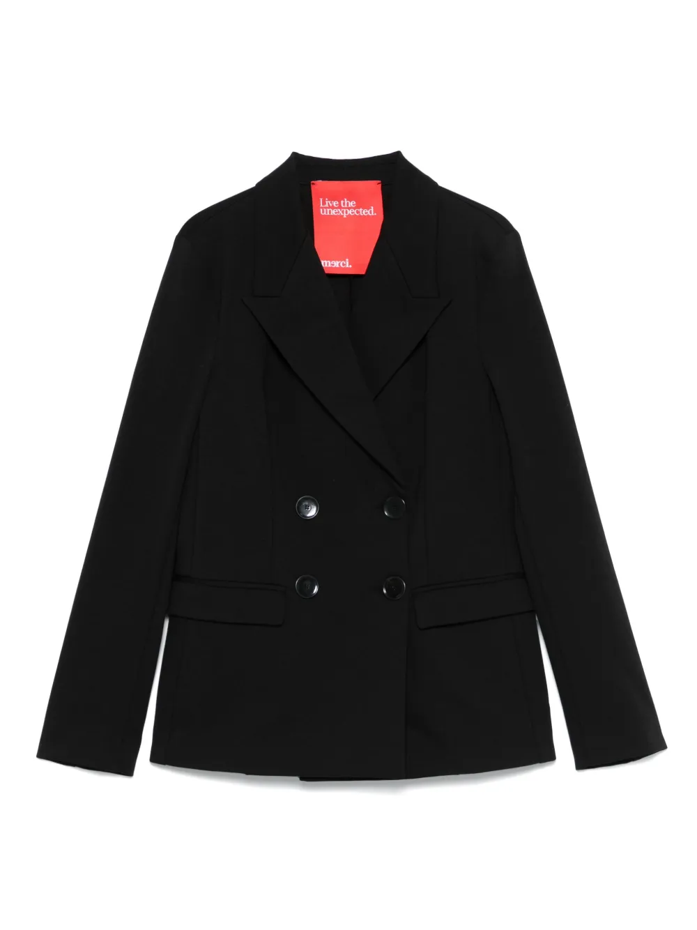 Merci blazer con doble botonadura | negro | Image 1
