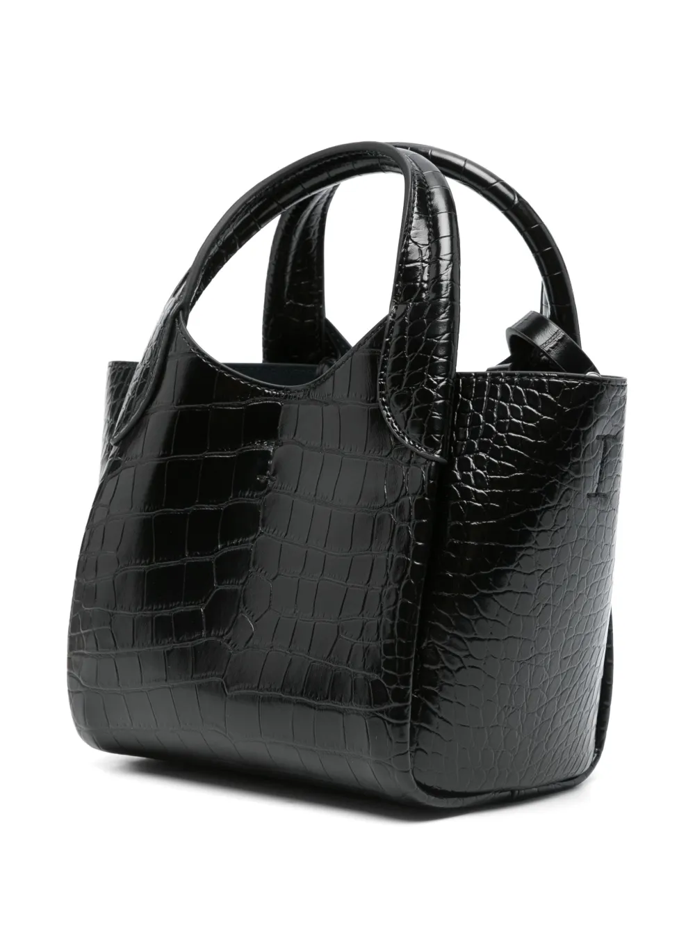 Emporio Armani Shopper met logobedel Zwart