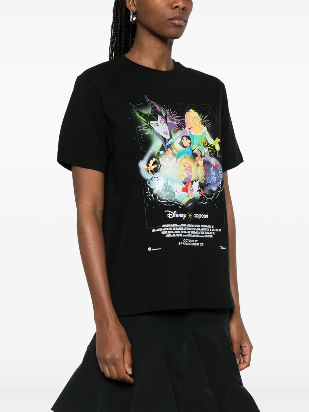 Coperni x Disney Collector T-shirt Zwart