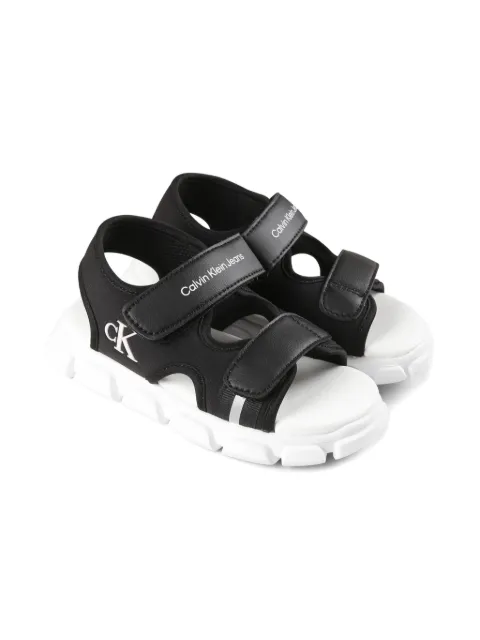 Calvin Klein Kids touch-strap sandals 