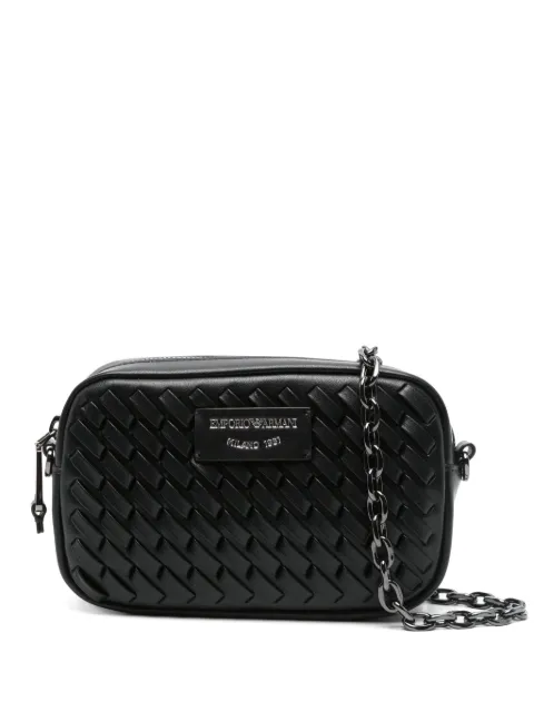 Emporio Armani interwoven-design cross body bag