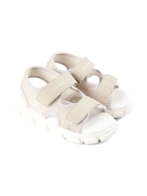 Calvin Klein Kids touch-strap sandals 