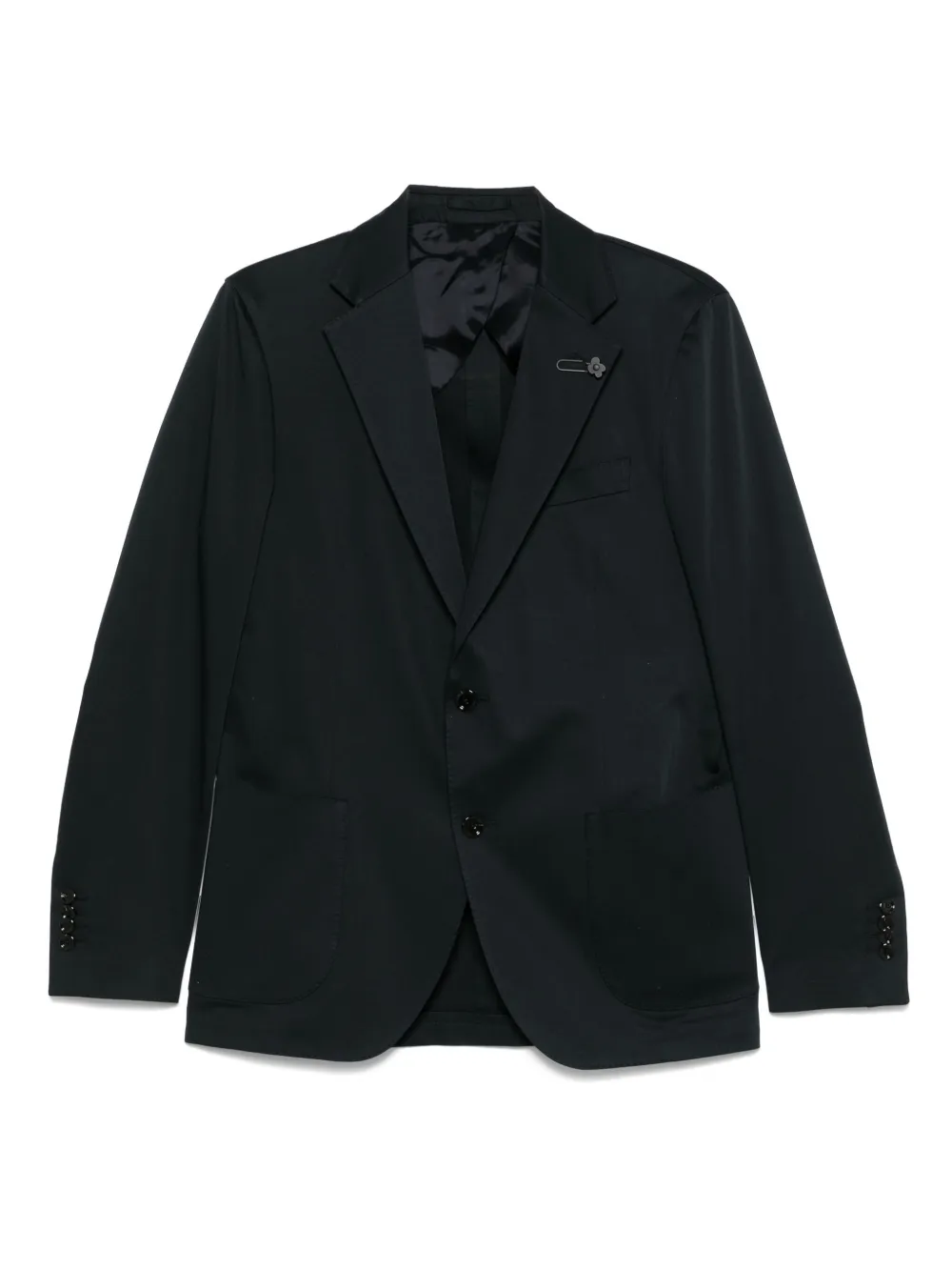 Lardini Blazer met broche Blauw