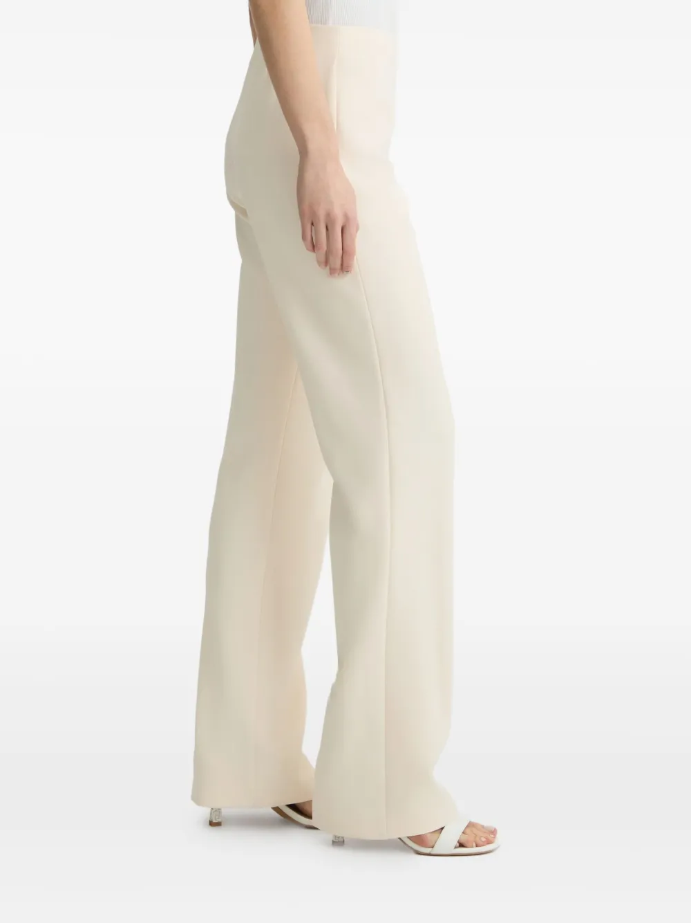 LIU •JO CREPE-TEXTURE TROUSERS