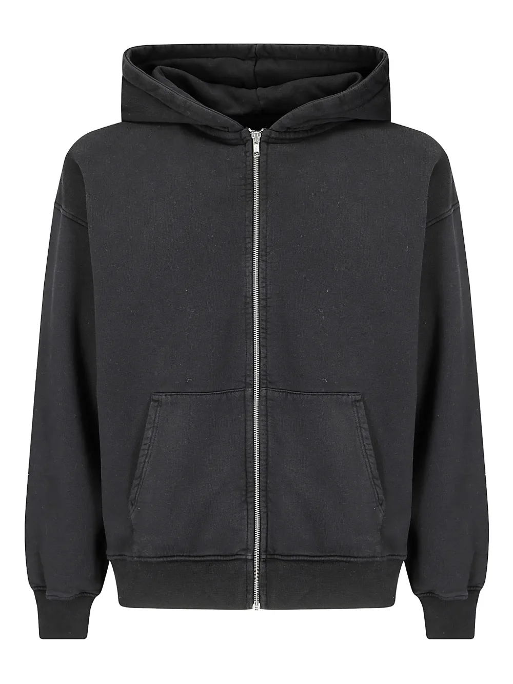 colorful standard Felpa con cappuccio e zip - Nero