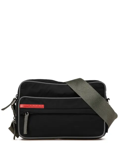 Prada Pre-Owned bolsa crossbody Sports Line Tessuto Front Pocket 2010-2024