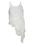 Maria Calderara layered tank top - White