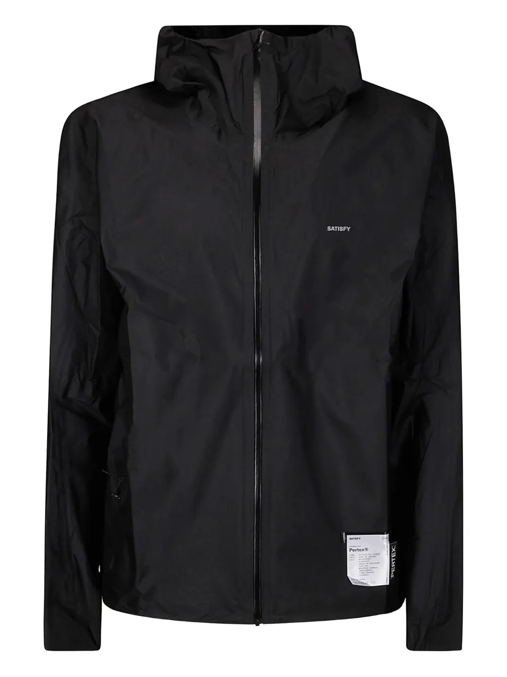 Satisfy Pertex 3L rain jacket | Black | Image 1