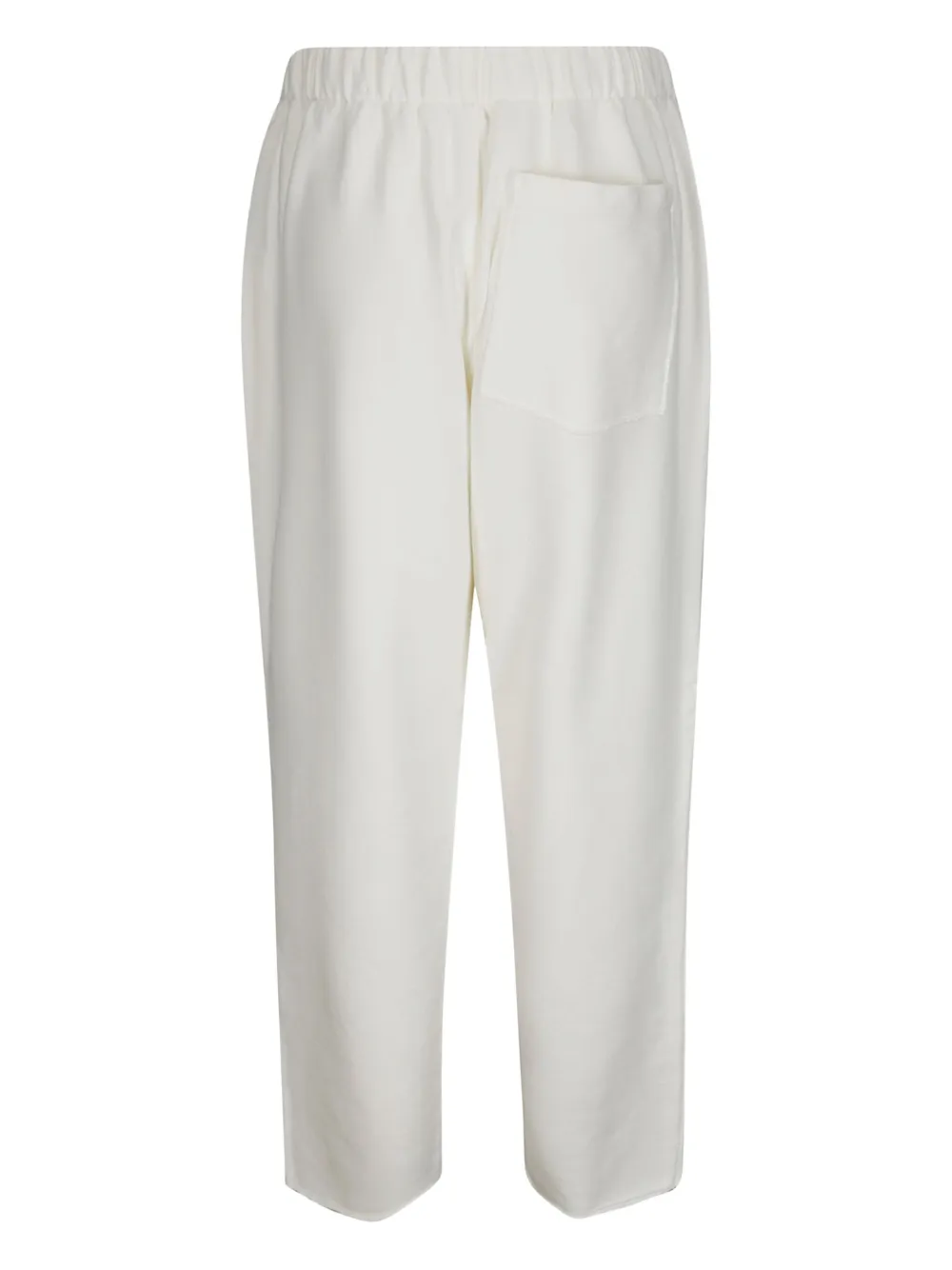 Cini cotton track pants - Wit