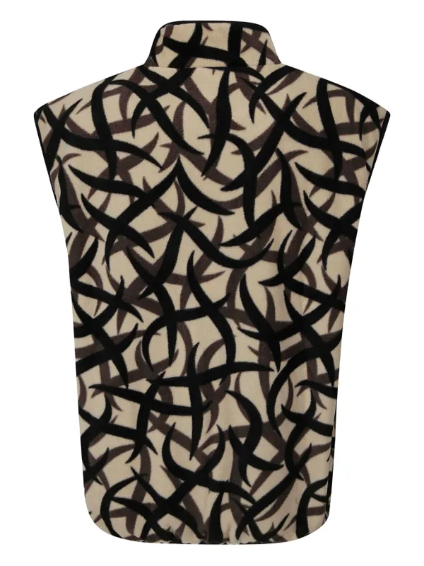 Gilet Rembourré Gramicci Homme - Taille M - Couleur Camel - Nylon - Neuf Avec Étiquettes