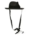 Setchu raffia hat - Black