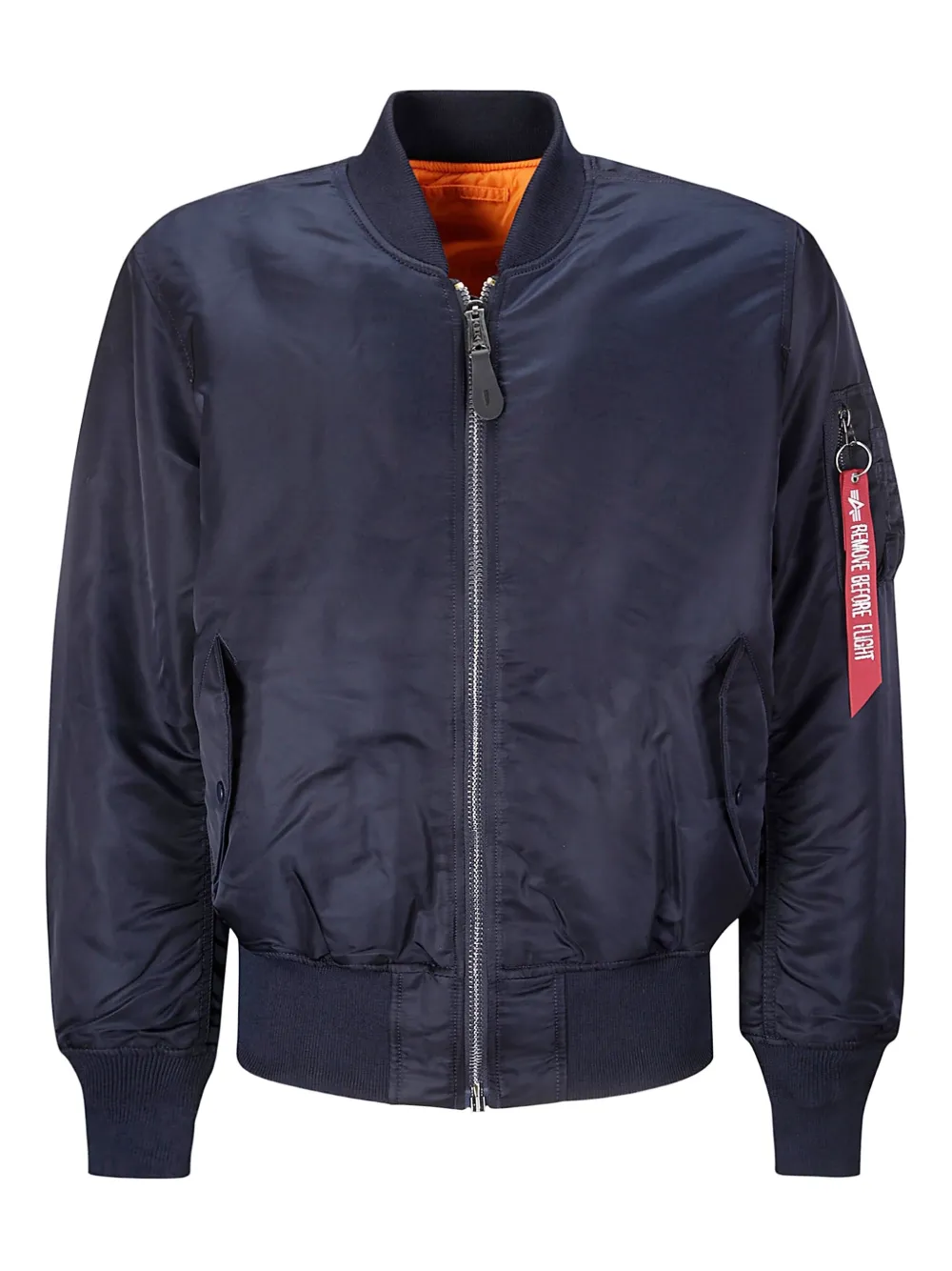 Alpha Industries MA-1 Heritage zip-fastening bomber jacket | Blue | Image 1