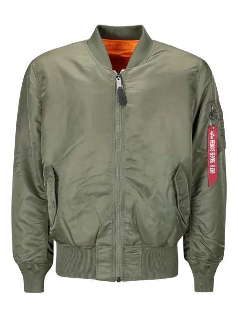 Alpha Industries MA-1 Heritage zip-fastening bomber jacket