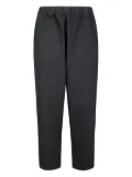 Cini cotton track pants - Black