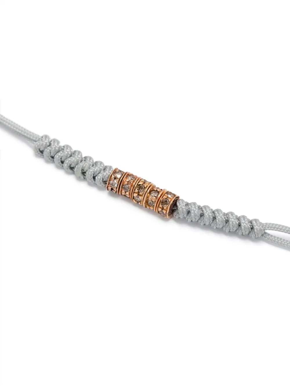 Anil Arjandas Bracciale in corda e oro rosa 18 carati con diamanti | Image 2