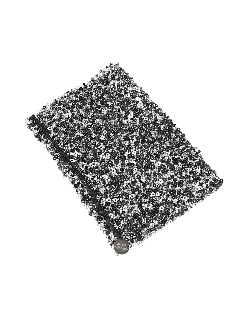 Maria Calderara sequinned bracelet | Black | Image 1