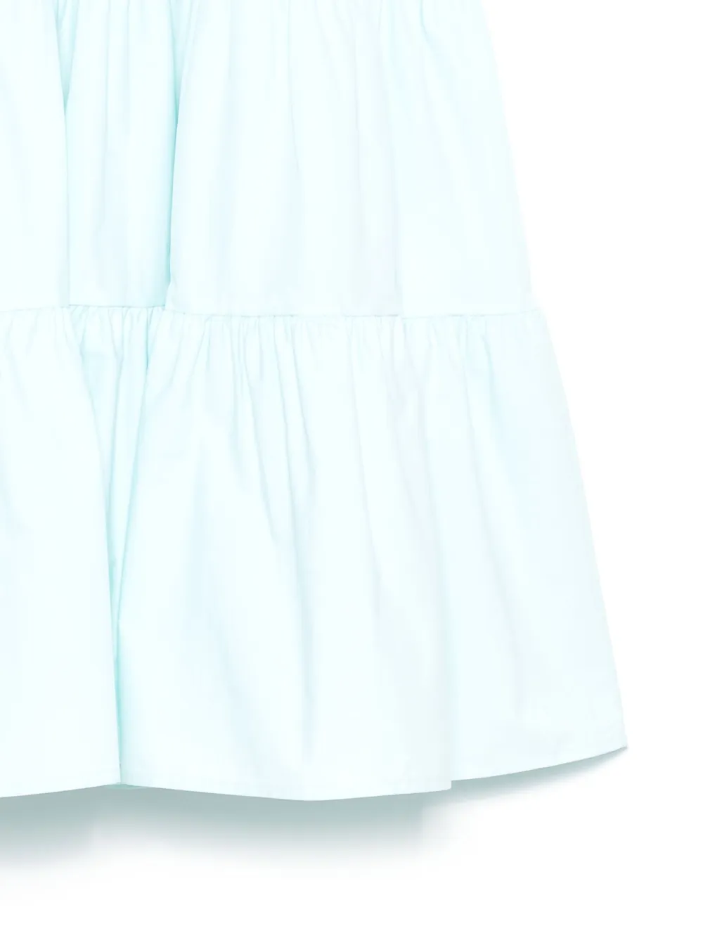 Miss Grant Kids Popeline midi-jurk Groen
