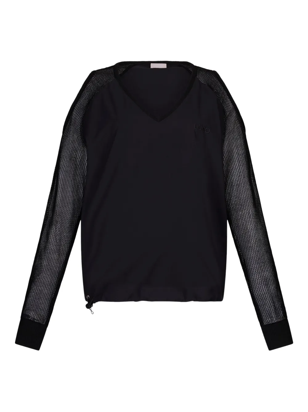 LIU JO sudadera con aberturas | negro | Image 1