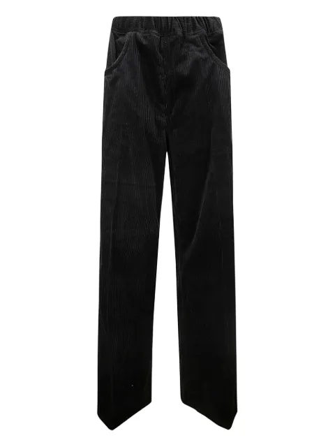 Sofie D'hoore leather straight-leg trousers