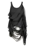 Maria Calderara layered tank top - Black