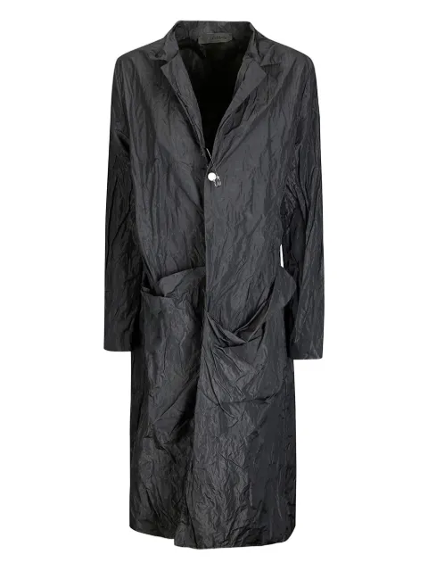 Maria Calderara crinkled coat