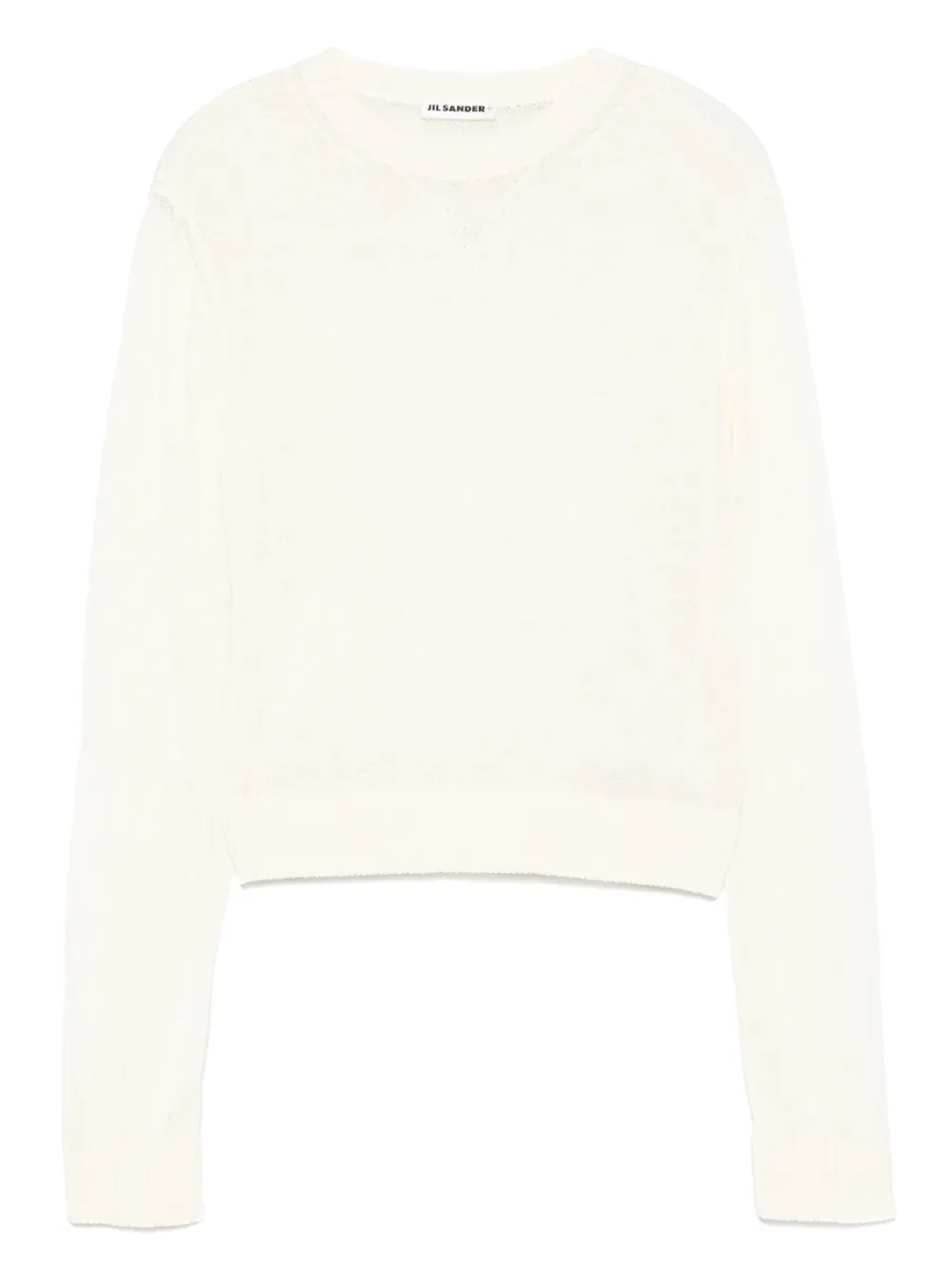 Jil Sander Cropped-top In White